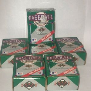 1990 upper deck complete set high # Baseball Cards